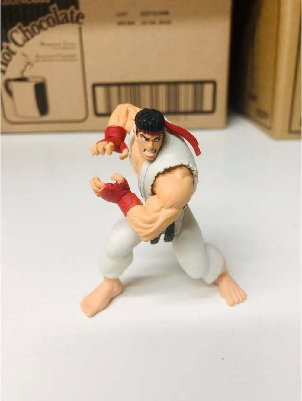 Gashapon Mini Ryu figure 3" Street Fighter IV Collector's Ed Capcom NECA 2008